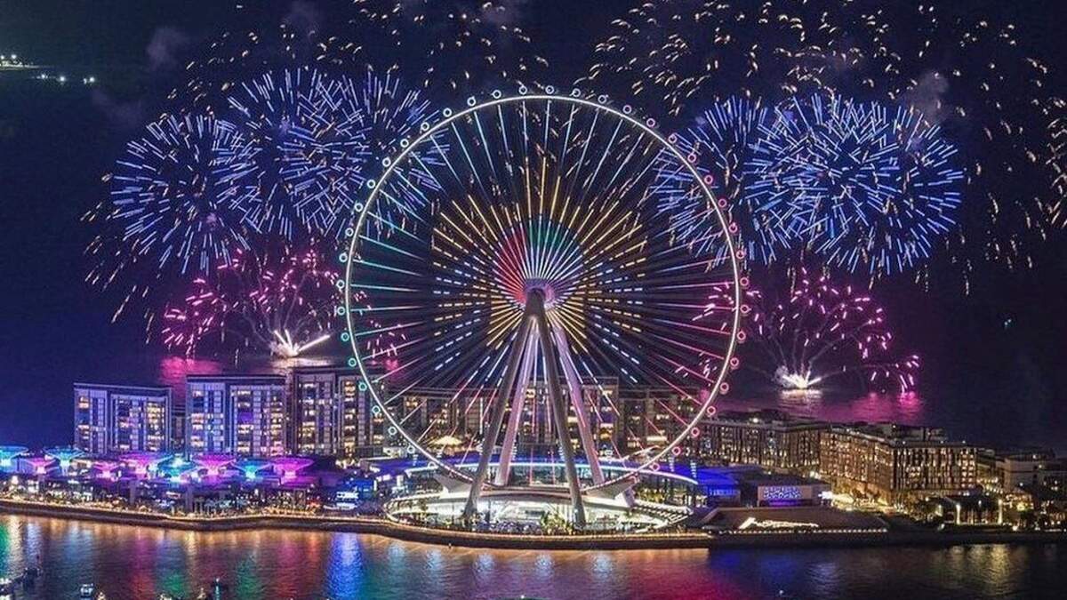В ОАЭ открыли самое большое колесо обозрения в мире