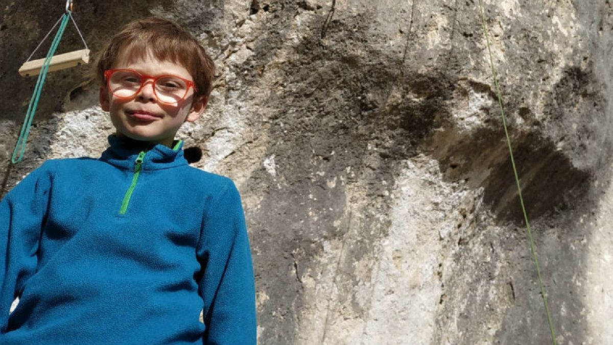 8-летний мальчик установил мировой рекорд в скалолазании, пройдя сложный маршрут