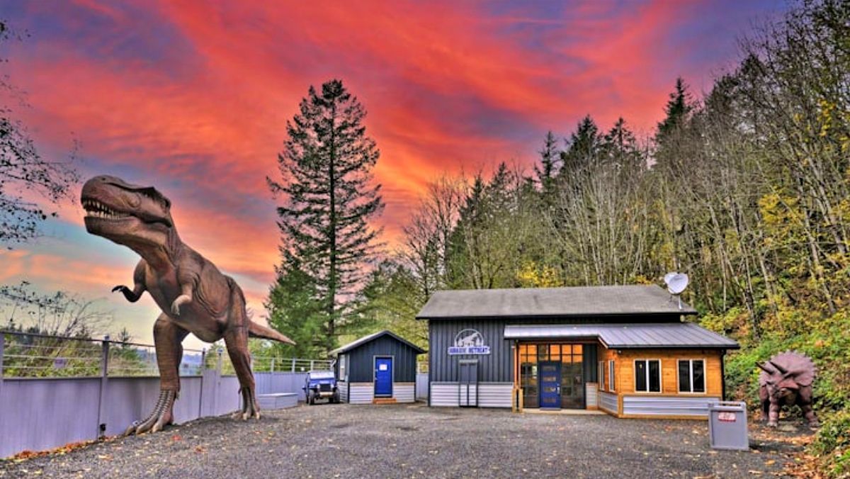 Відпустка з динозаврами: у США можна забронювати житло у стилі Парку Юрського періоду - Відпустка Відпустка з динозаврами: у США можна забронювати житло у стилі Парку Юрського періоду - Відпустка